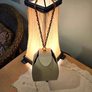 Unique, Rare Special Occasions by Sauges Light Tan Petal Evening Clutch Purse